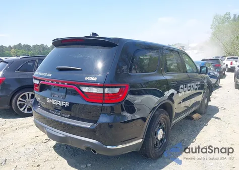 2024 Dodge Durango Pursuit/Enforcer из США, поврежденный, VIN 1C4SDJFT9RC184452